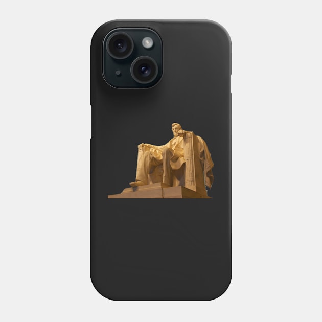 Abraham Abe Lincoln Memorial Phone Case by colormecolorado