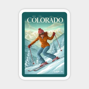 Aspen Colorado Magnet