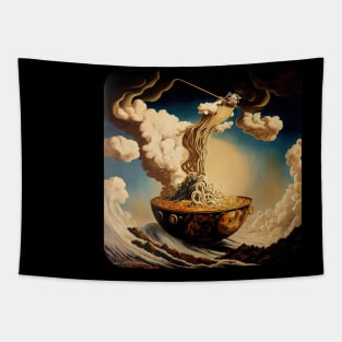 Ramen - Experience the noodly rapture (no text) Tapestry