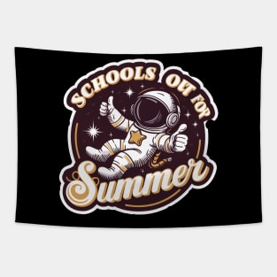 End Of School Retro Schools Out For Summer Teacher Tapestry