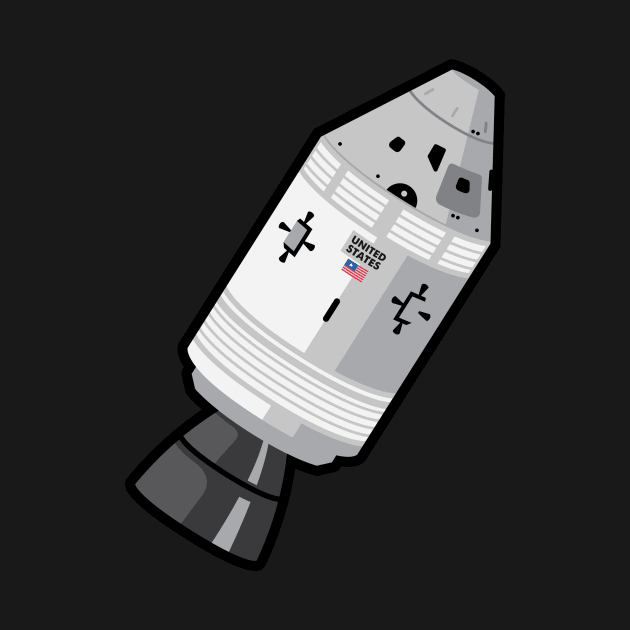 Lunar Lander Apollo T-Shirt / Sticker by Jamieferrato19