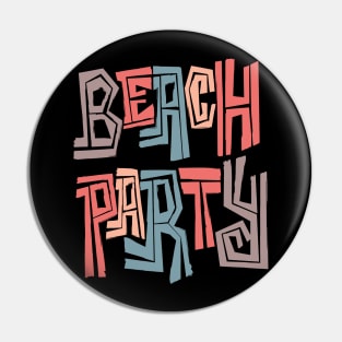 Beach Party Pin