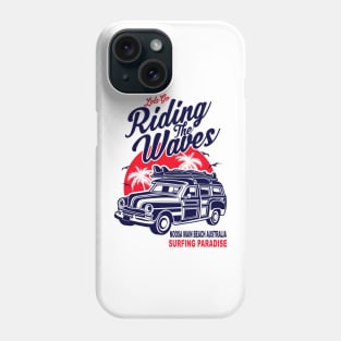 Noosa Main Beach Australia Surfing Paradise Phone Case