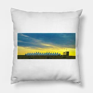 Denver International Airport Pillow