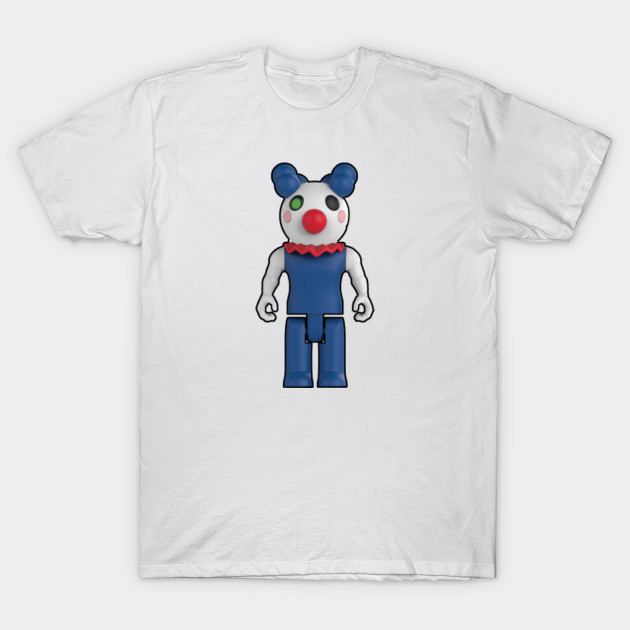 Clowny Piggy Roblox Roblox Game Roblox Characters Piggy Roblox T Shirt Teepublic - brazil t shirt roblox