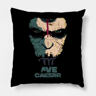 Ape not kill ape... Ave Caesar from Rise of the Planet of the Apes Pillow