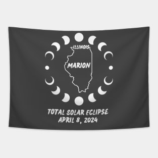 Illinois Total Solar Eclipse 2024 Tapestry