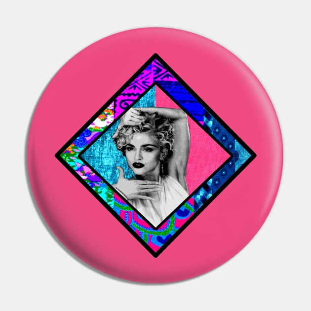 Madonna  in Pink Pin by artbyomega