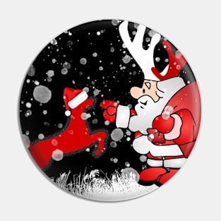 Unique Santa Claus Pin