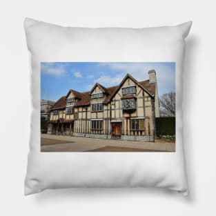 William Shakespears Birthplace Pillow