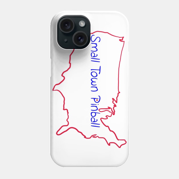 Small Town Pinball - no background color Phone Case by SmallTownPinball