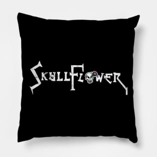 Skullflower ALT logo Pillow