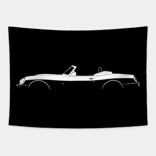 MG RV8 Silhouette Tapestry