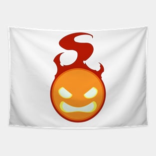 Fireball Angry Spirit Tapestry