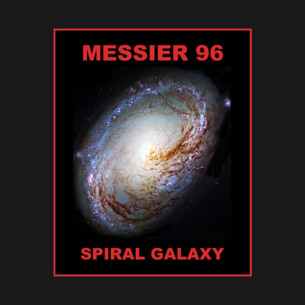 Messier 96 Spiral Galaxy by headrubble