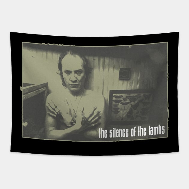 The Silence of the Lambs Thicker Skin Buffalo Bill Tapestry by Gumilang