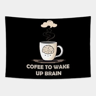 coffee to wake up brain Tapestry