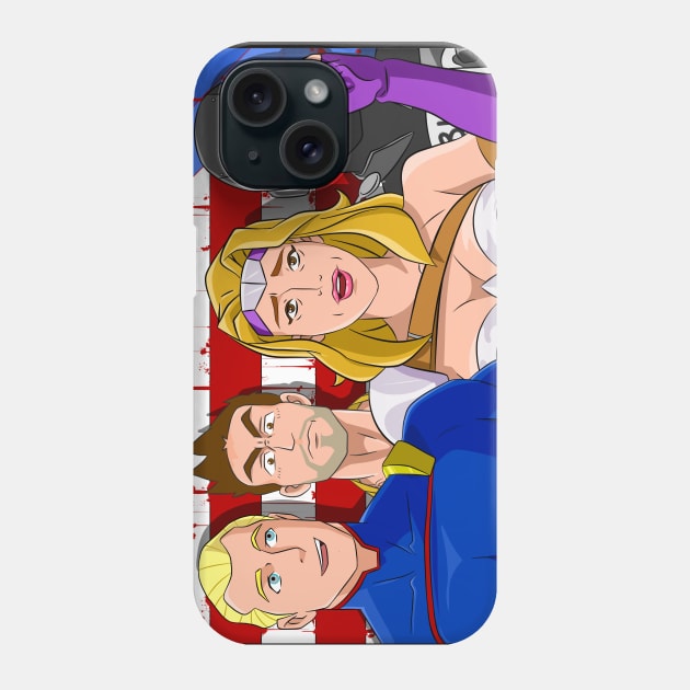 the seven the boys diabolical Phone Case by super villain