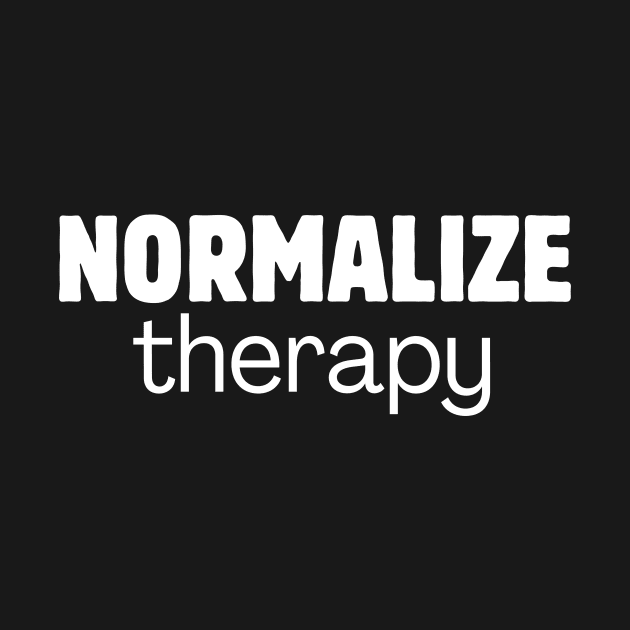 Normalize therapy by Meow Meow Designs