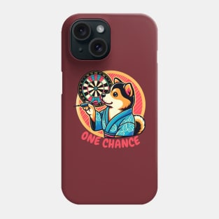 Cute darts puppy Phone Case