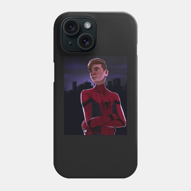 Martinus - SpiderBoy Phone Case by daddymactinus