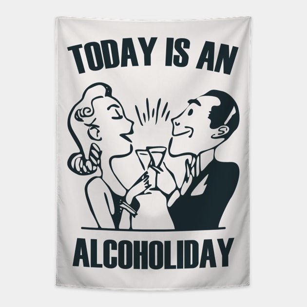 Alcoholiday Tapestry by n23tees