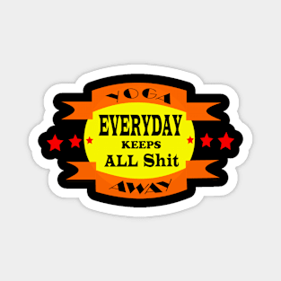 yoga everyday Magnet