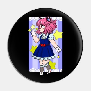 Neko Maid girl Pin