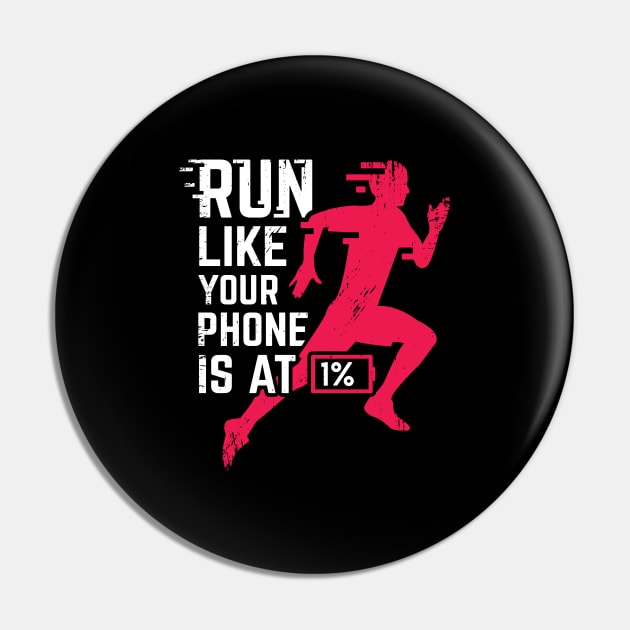 Running Marathon Marathoner Runner Gift Pin by Dolde08