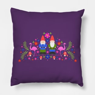 Gnome Sweet Gnomes Pillow