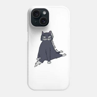 Moody cat Phone Case