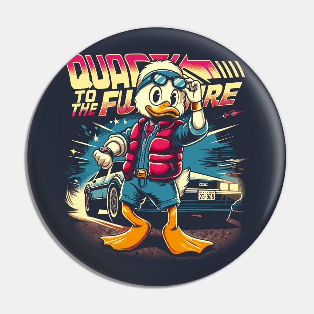 Quack to the Future Pin by Lima's