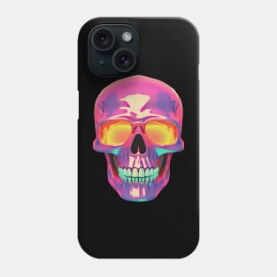 Bright Future Space Skull Phone Case