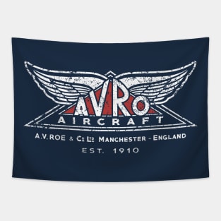 Vintage Avro Logo Tapestry