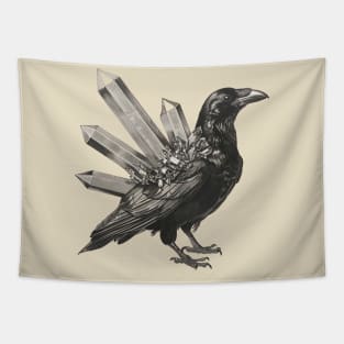 Crystal Crow Tapestry