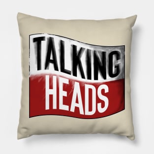 Talking Heads Flag Pillow