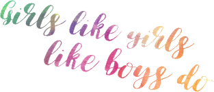 GIRLS LIKE GIRLS (RAINBOW) Magnet