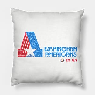 Distressed Birmingham Americans Pillow