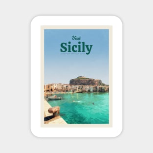 Visit Sicily Magnet