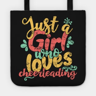 Just A Girl Who Loves Cheerleading Gift product Tote