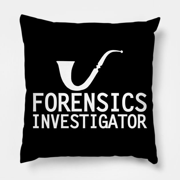 Forensics Investigator Pillow by KewaleeTee