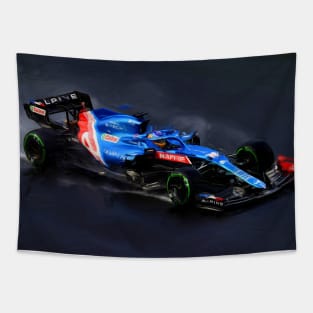 Alonso - Wet Race in Turkey Tapestry