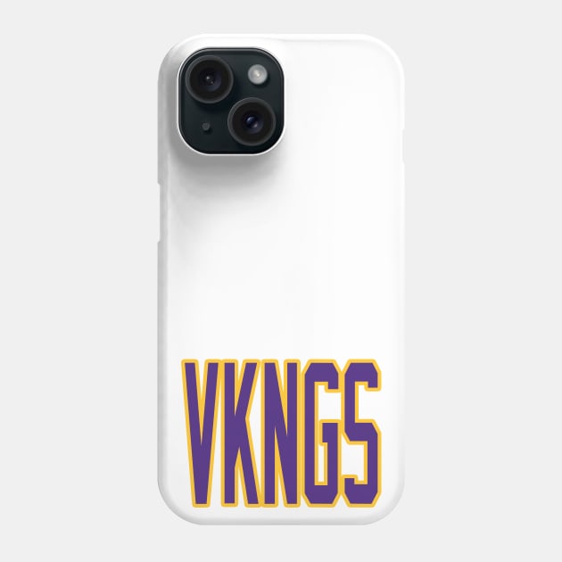 Minnesota LYFE VKNGS I'd like to buy a vowel! Phone Case by OffesniveLine