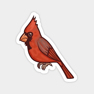 Northern Cardinal Magnet