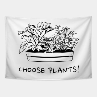 Choose Plants! Tapestry