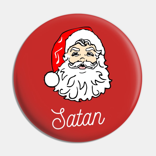 Satanic Santa Pin by AlternativeEye