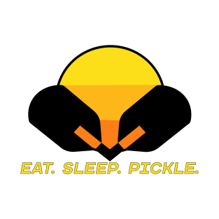 Pickleball Design Eat Sleep Pickle T-Shirt