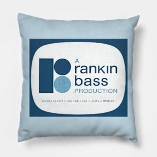 Official Rankin/Bass Productions TV Logo Licensed Pillow