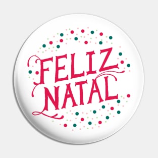 feliz natal Pin