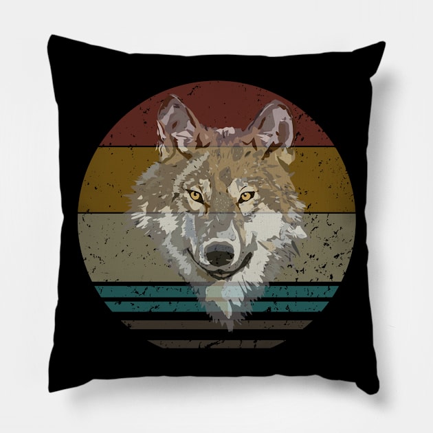 wolf lover Pillow by Fashion planet